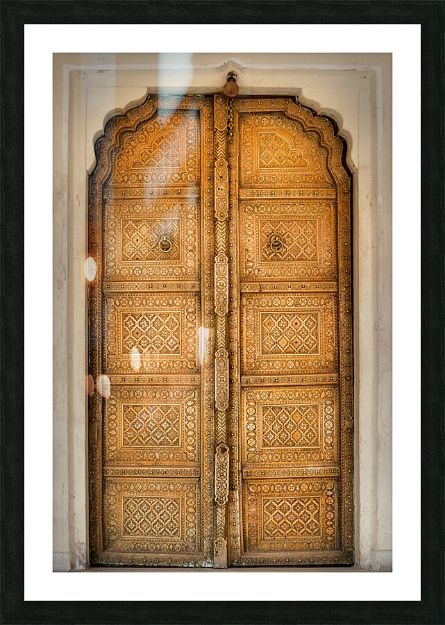 Indian Door Picture Frame print