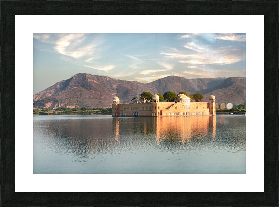 Lake Palace Picture Frame print