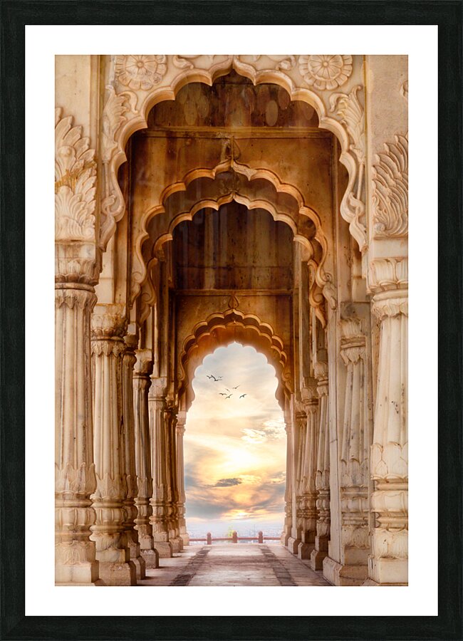 Gates Road Picture Frame print