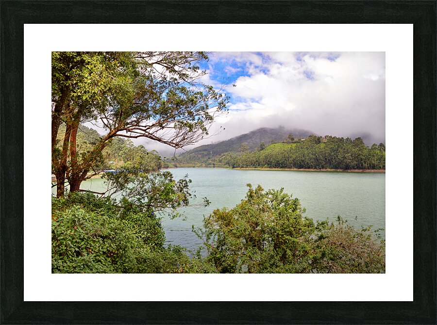 A Lake in Munnar Picture Frame print
