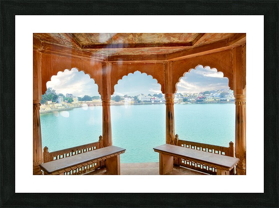 Arches as windows Picture Frame print