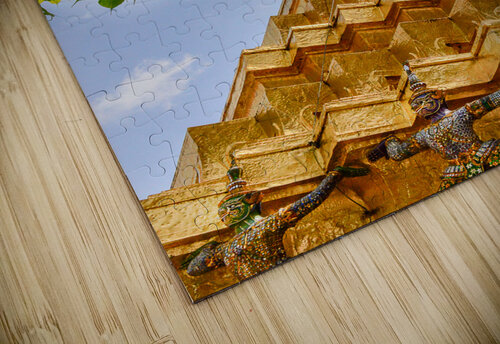 Gold Thai Temple Dekel Bar puzzle
