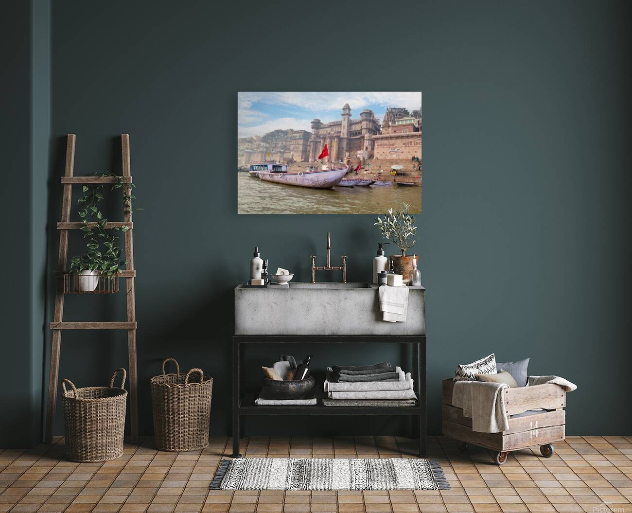 Varanasi Ghats Reproduction