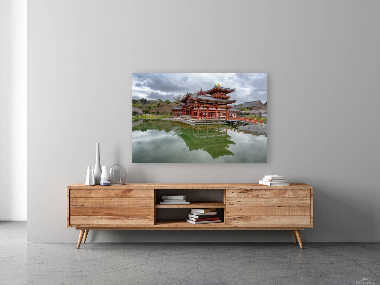 Reflected Temple Reproduction