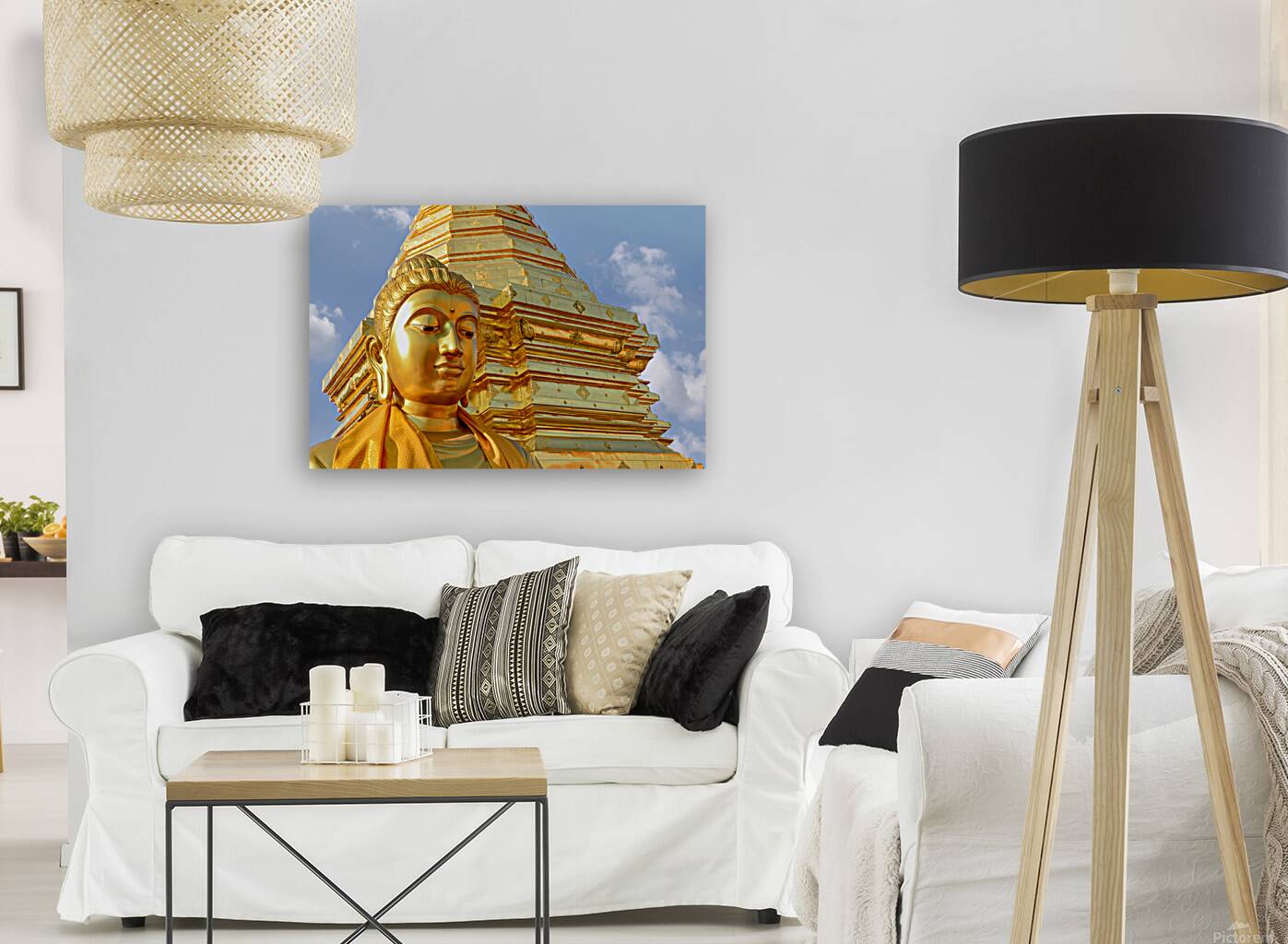 Golden Buddha Reproduction