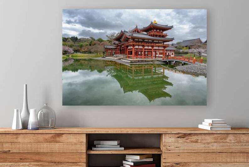 Reflected Temple Reproduction
