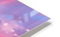 Pinkish Sunset HD Metal print