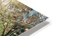 A small waterfall HD Metal print