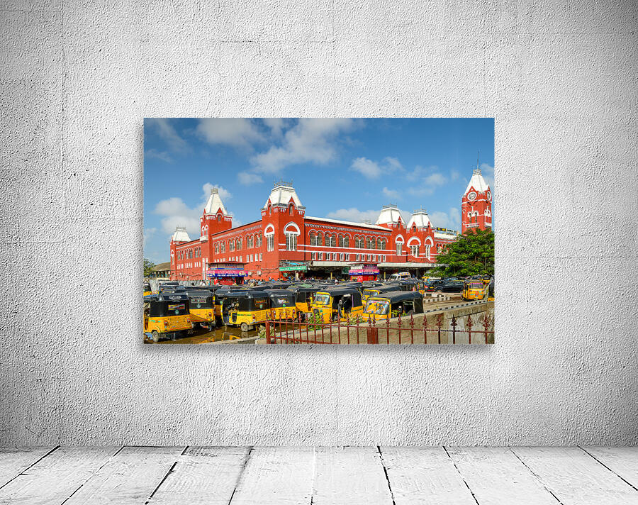 Chennai Train Station Wall Preview