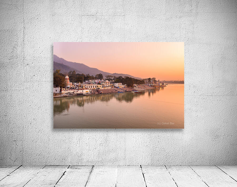 Sunset in Rishikesh Wall Preview