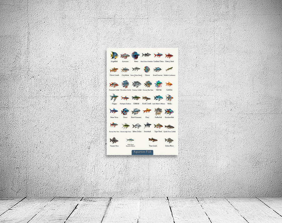 40 Aquarium Fish Wall Preview