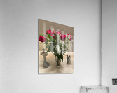 Dinner Table Roses Acrylic Print