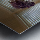 Flowers at Breakfast - 1 Metal print