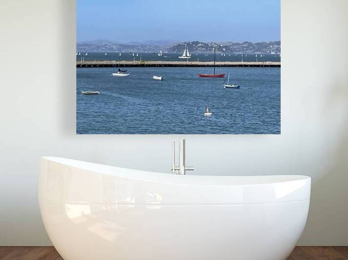 Sailing  on San Francisco Bay by mouserack