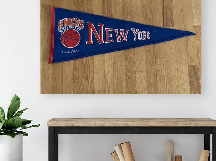 New York Knicks Vintage Banner by mouserack