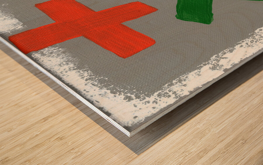 A Little Mathmatics Impression sur bois