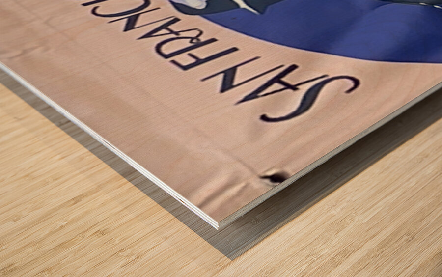 Fishermans Wharf - San Francisco Impression sur bois