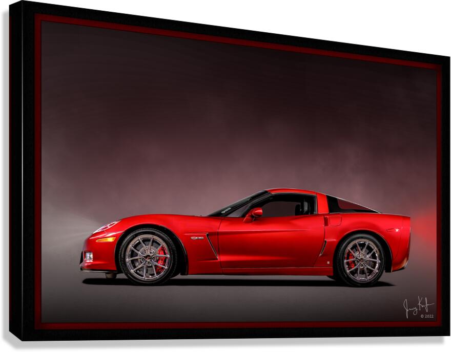 Cooksey Corvette – Full Profile Canvas Print