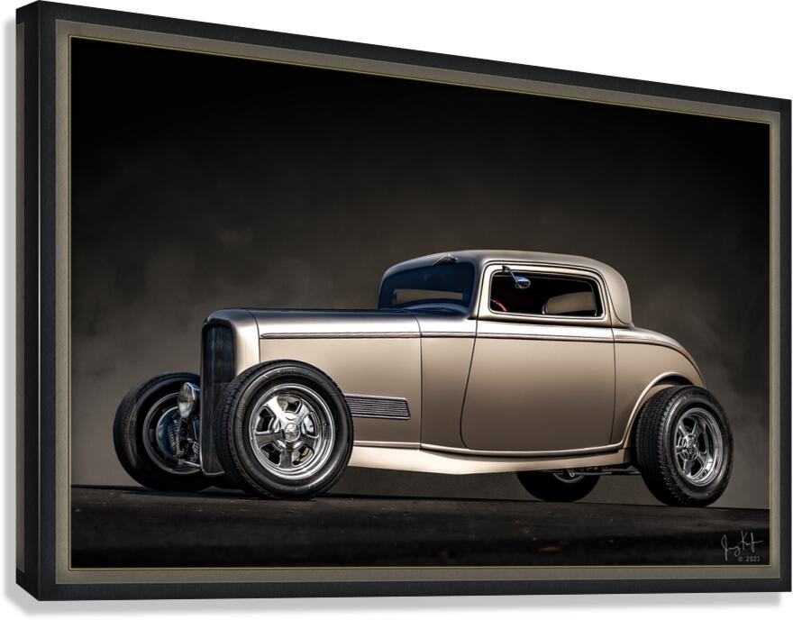 Golden Rebel Canvas Print