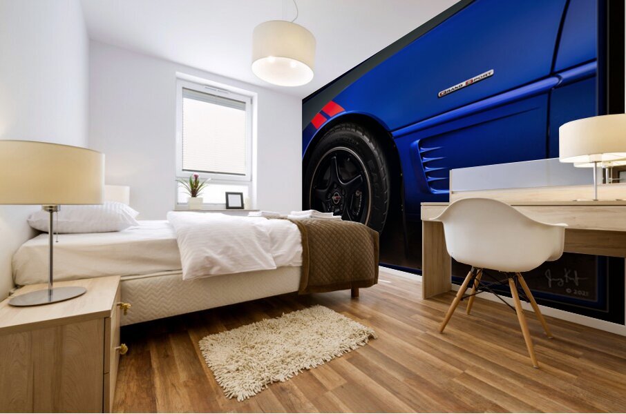 Red Mark Precision Mural print