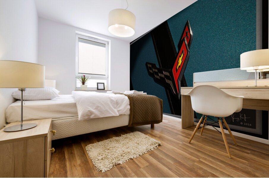 Midnight Crest Mural print