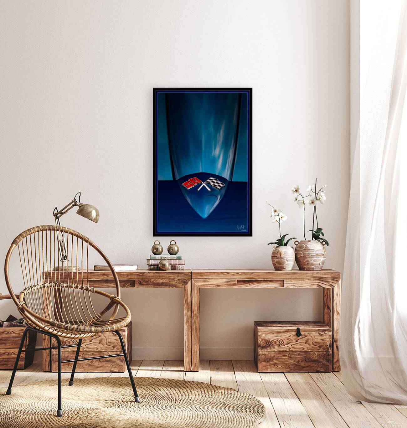 Into the Deep Blue Reproduction