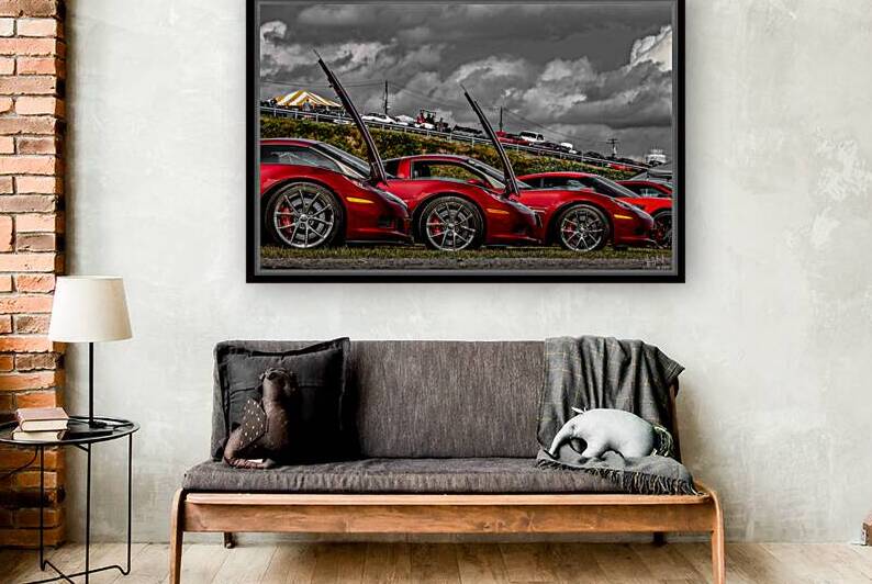 Cooksey Corvette – Triple Lineup by Jerry Keefer