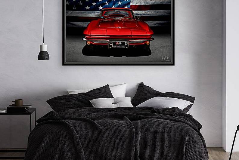 Stars Stripes & Sting Ray by Jerry Keefer