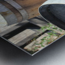 Wine Barrels 01 Metal print