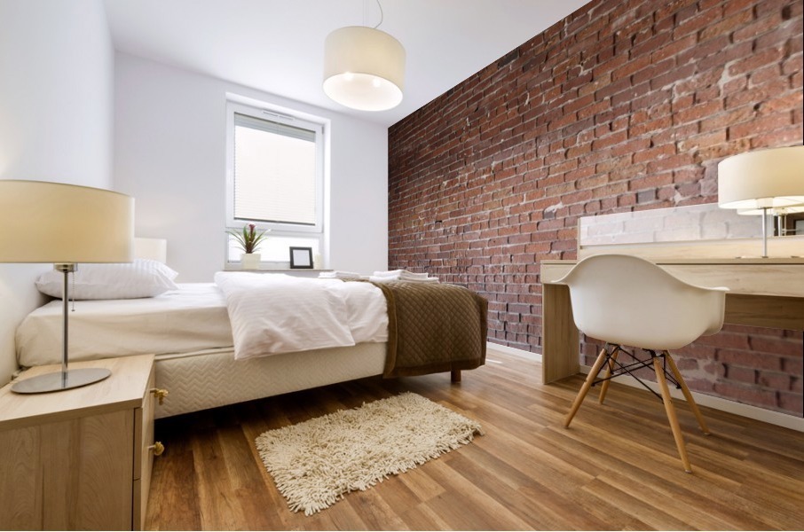 Brick Wall 01 Mural print