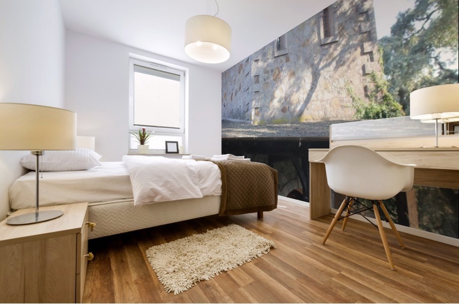 Vineyard Tower Mural print