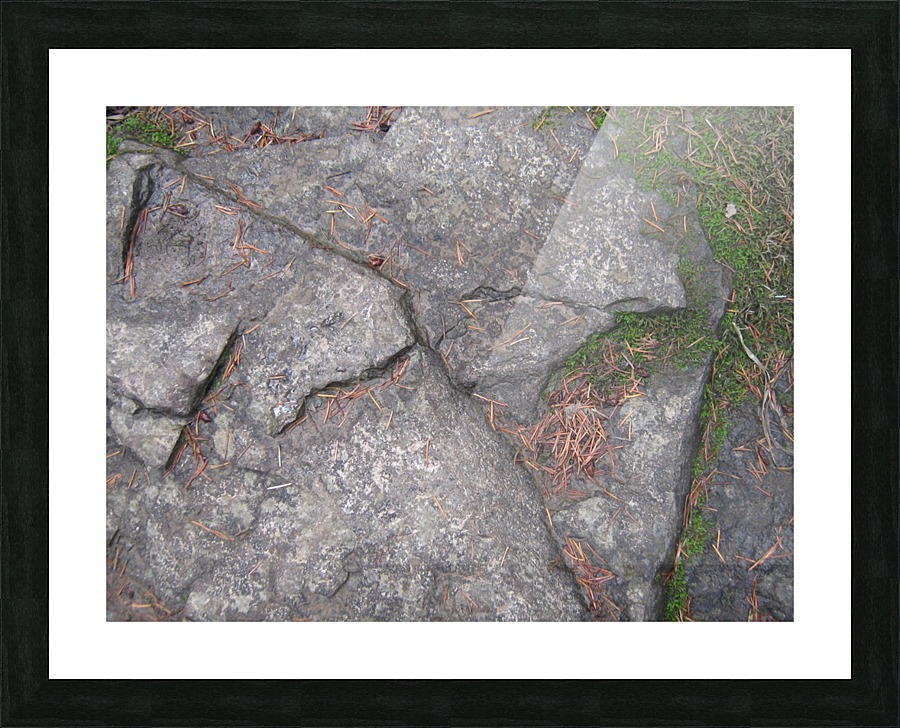 Rocks 01 Picture Frame print