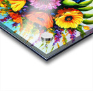 Vibrant Bouquet Impression Acrylique