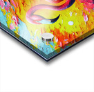 Flamingo Fire Acrylic print