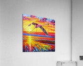 Flaming Horizons Acrylic Print