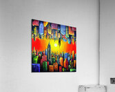 Urban Inversion Acrylic Print