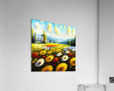 Vibrant Meadow Acrylic Print
