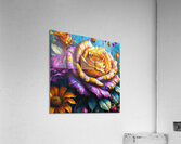 Golden Radiance Acrylic Print
