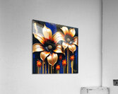 Golden Hour Bloom Acrylic Print