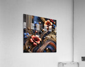 Metallic Bloom Acrylic Print