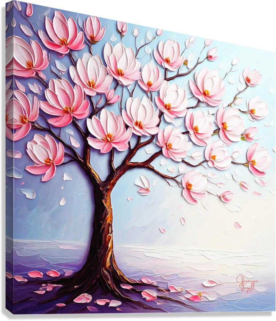 Magnolia Mirage Canvas Print