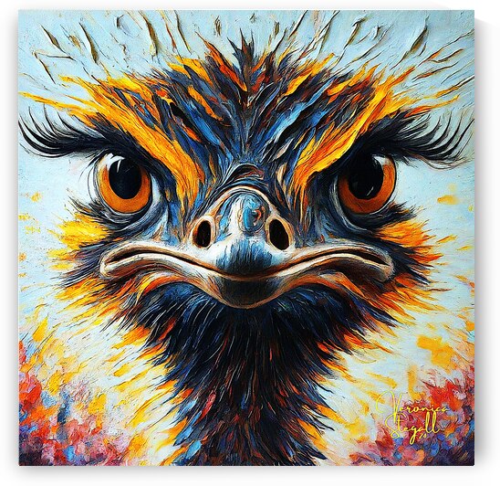 Emu Enigma by Veronica Stegall