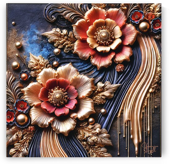 Opulent Bloom  by Veronica Stegall