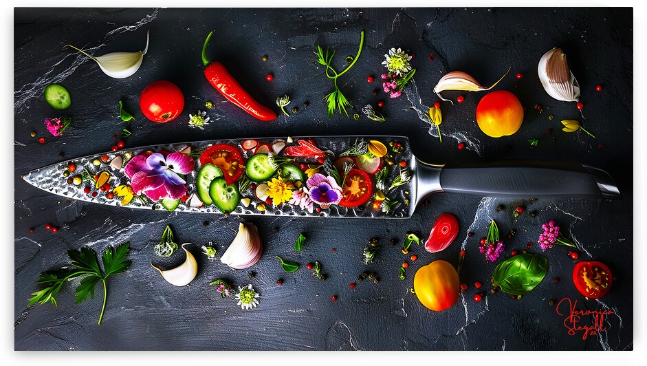 Culinary Symphony-A Flavorful Ode to Gourmet Artistry–Order Now  by Veronica Stegall