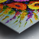 Vibrant Bouquet Impression metal