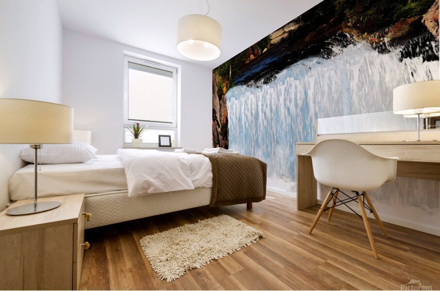 Cascading Waters Mural print