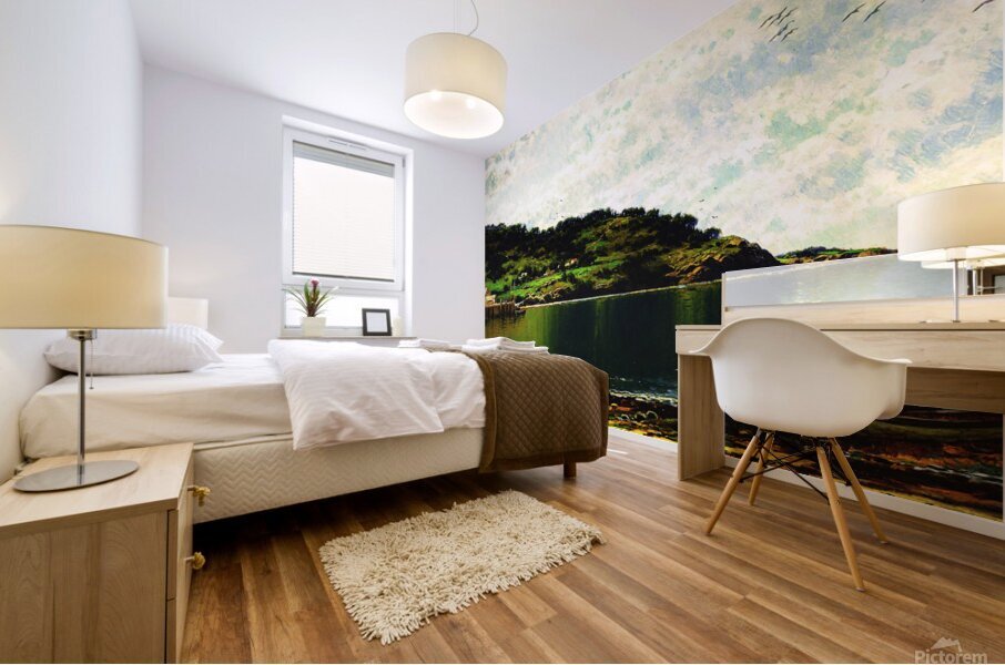 Coastal Serenity Mural print