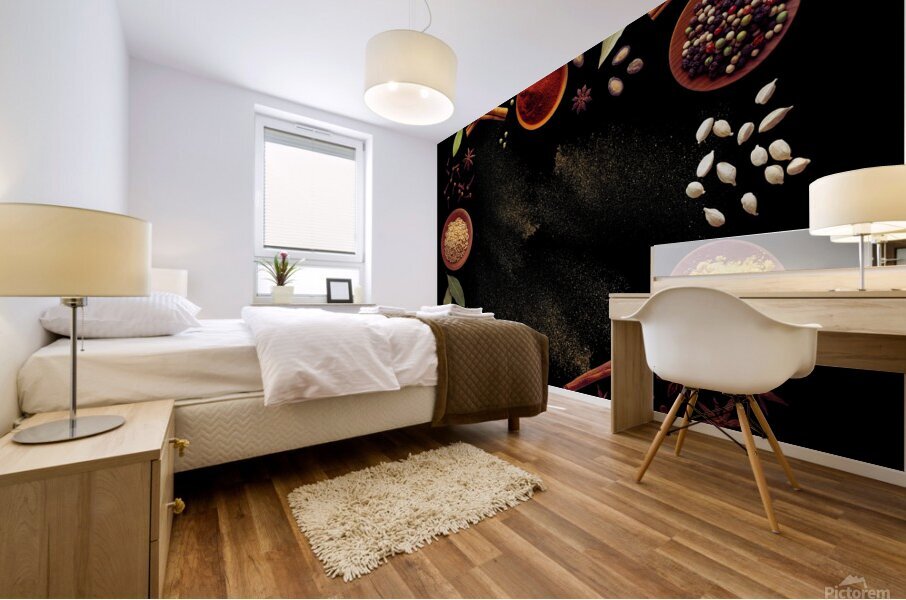 Spice and Elegance Mural print