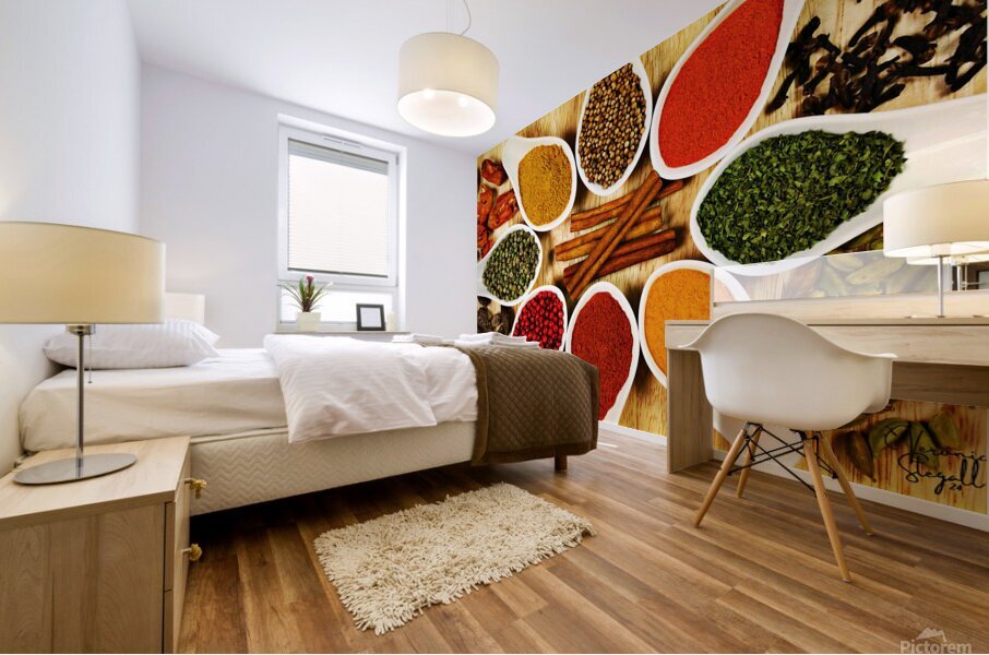 Spice Symphony Mural print