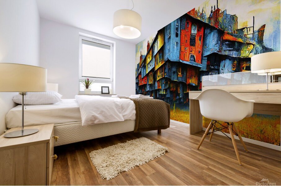 Floating Fantasy Mural print